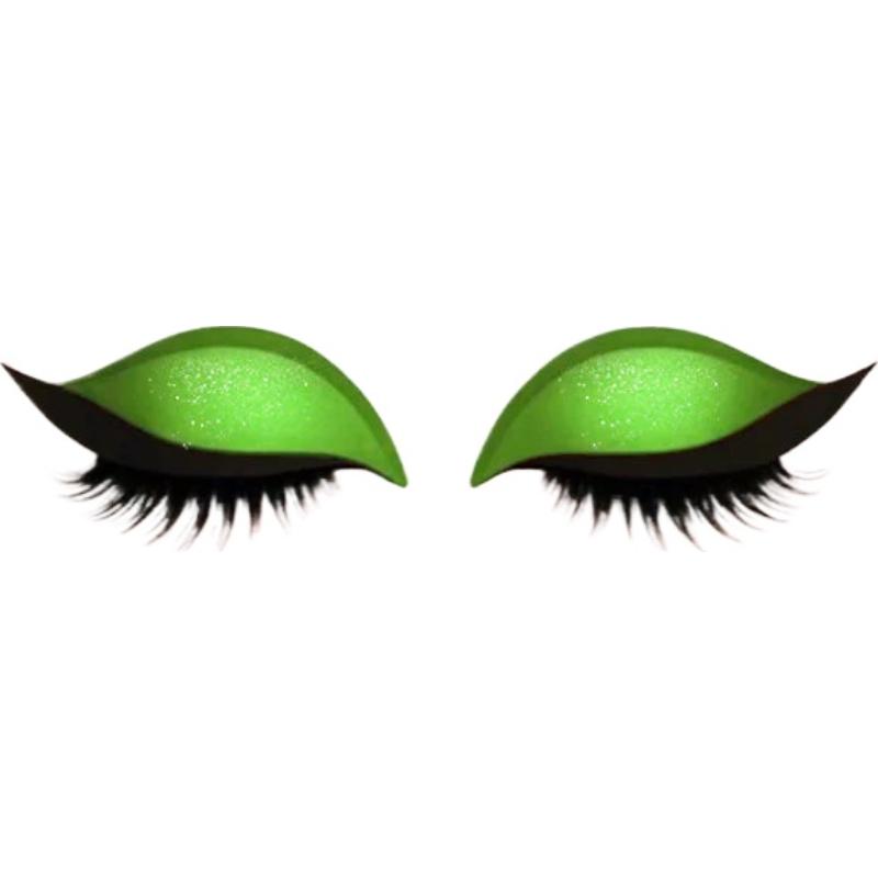 Lazy Person's Eyeshadow and Mascara Stickers, Colorful Beauty and Fashion Eyelid Line Stickers, Lazy Person's Makeup Tool, Reusable Multi-Color Pair